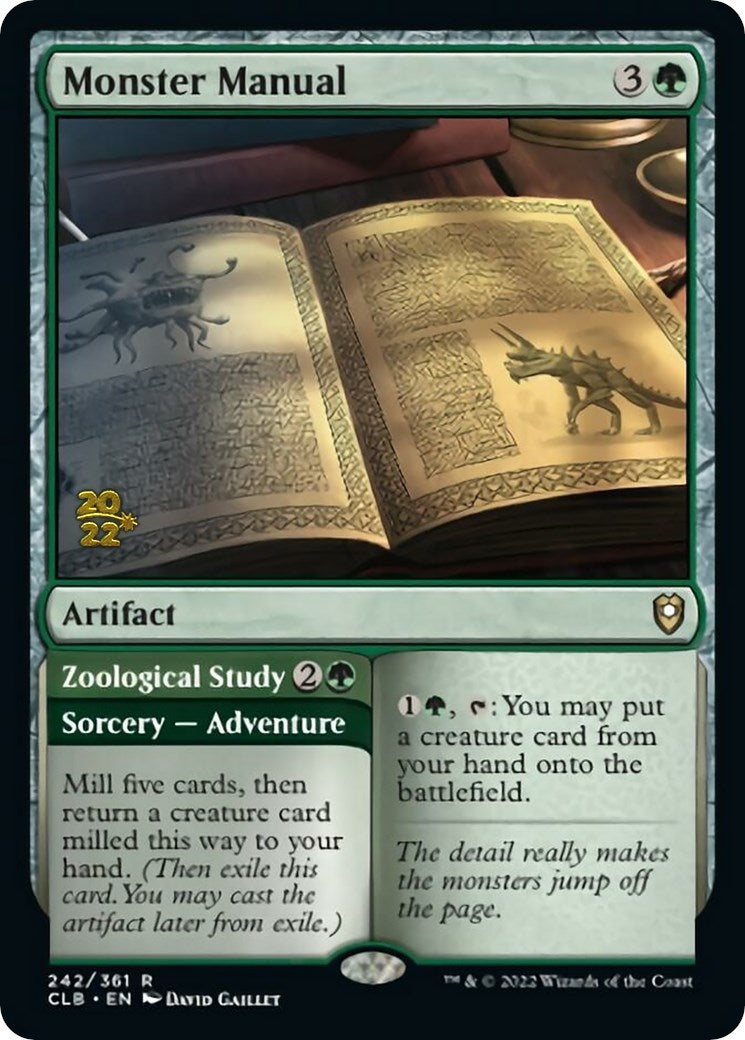 Image for Monster Manual (242) - Magic: The Gathering