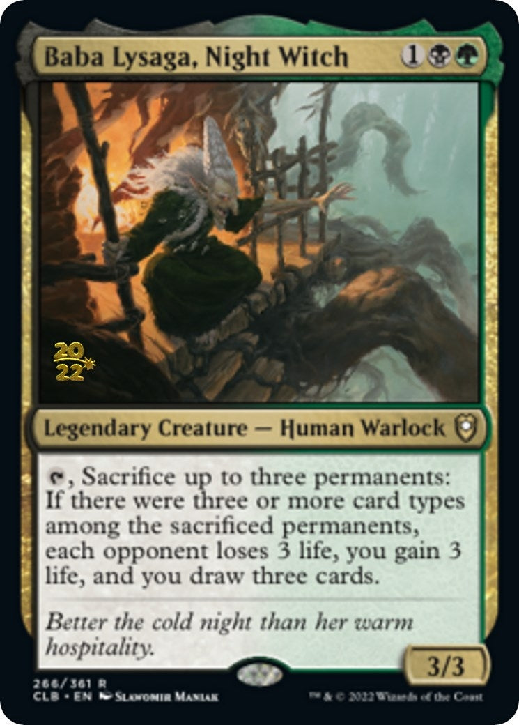Image for Baba Lysaga, Night Witch (266) - Magic: The Gathering