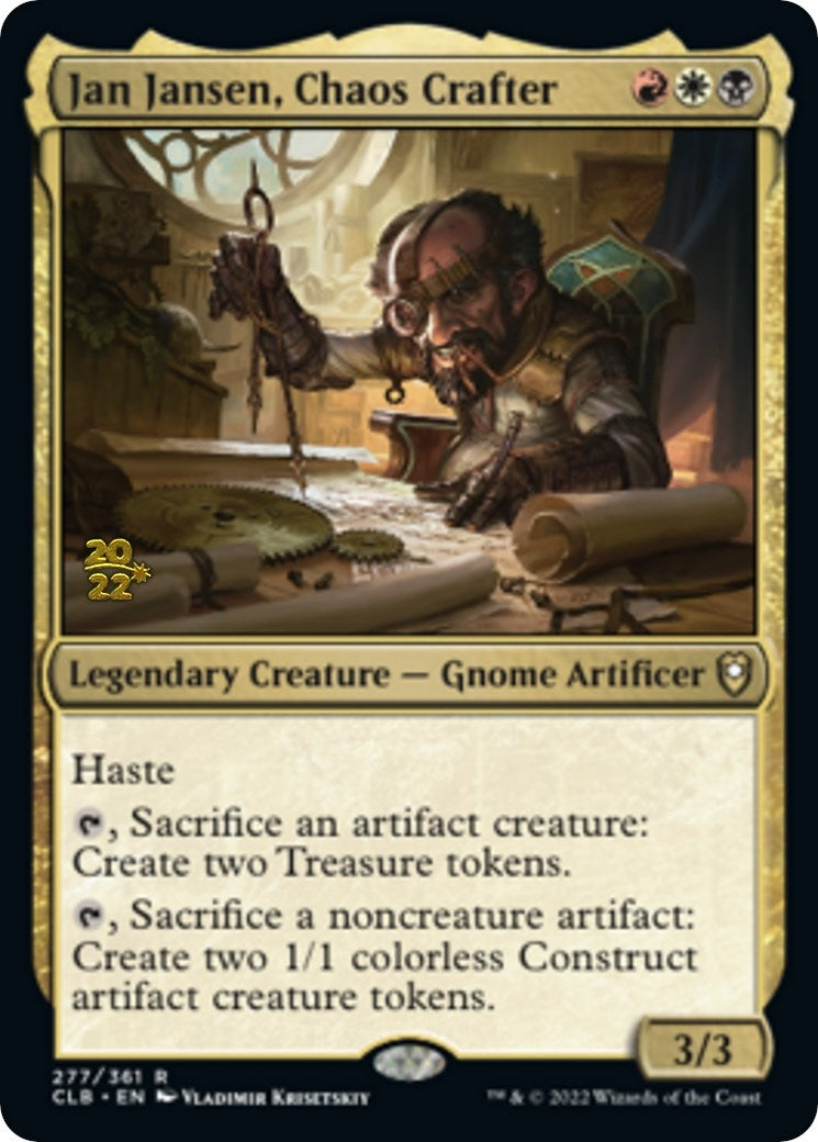 Image for Jan Jansen, Chaos Crafter (277) - Magic: The Gathering