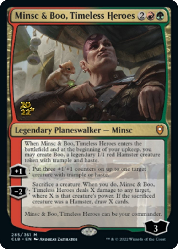 Image for Minsc & Boo, Timeless Heroes (285) - Magic: The Gathering