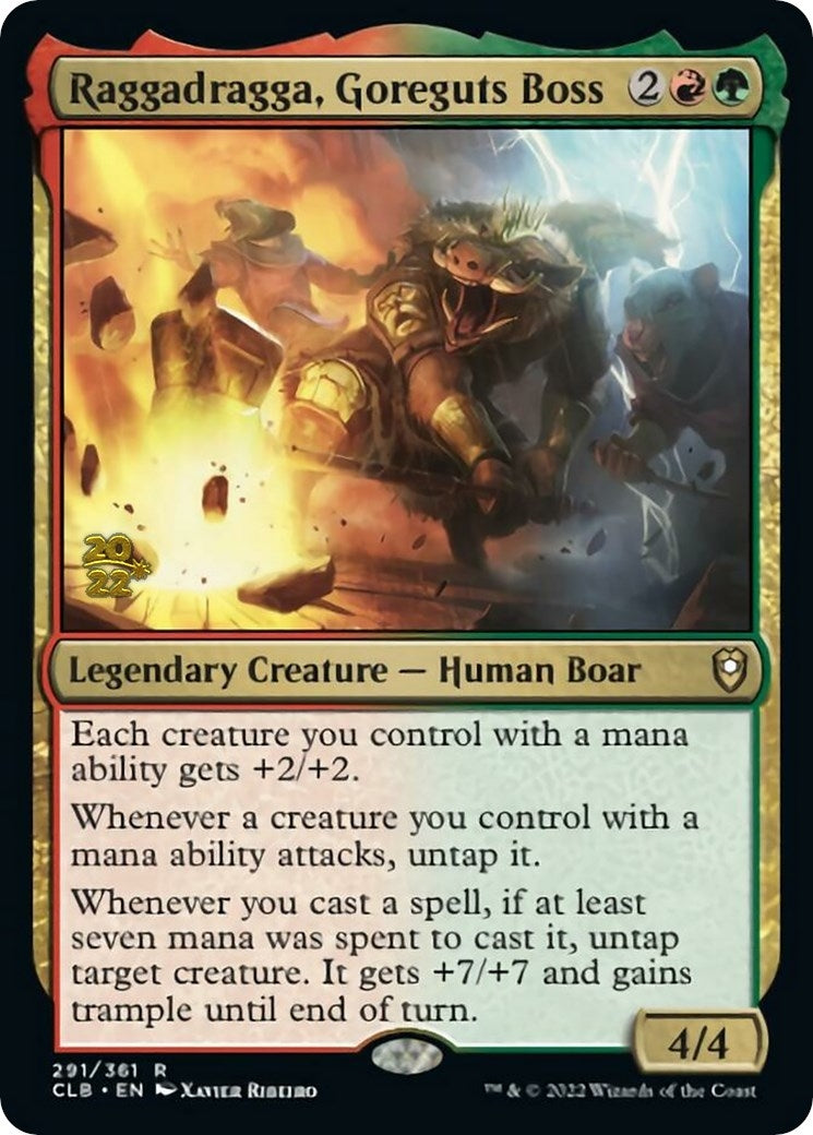 Image for Raggadragga, Goreguts Boss (291) - Magic: The Gathering