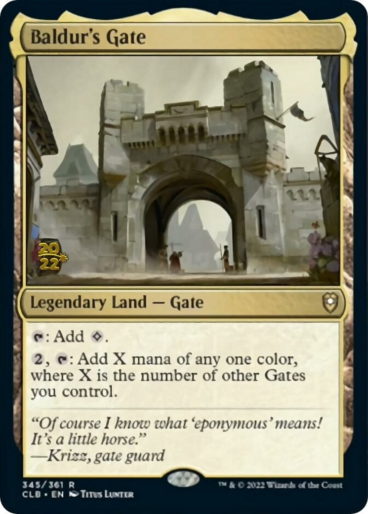Image for Baldur's Gate (345) - Magic: The Gathering