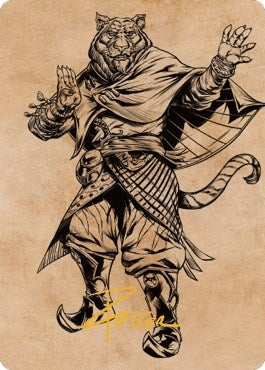 Image for Mahadi, Emporium Master Art Card (Gold-Stamped Signature) (70) (ASCLB) - Magic: The Gathering