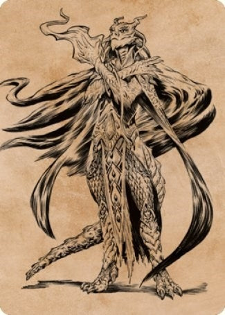 Image for Lozhan, Dragons' Legacy Art Card (69) (ASCLB) - Magic: The Gathering