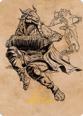 Image for Korlessa, Scale Singer Art Card (Gold-Stamped Signature) (68) - Magic: The Gathering
