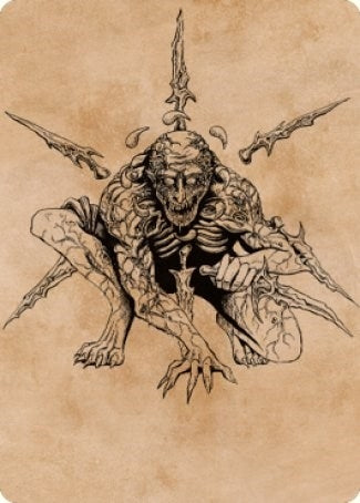 Image for Bhaal, Lord of Murder Art Card (63) (ASCLB) - Magic: The Gathering