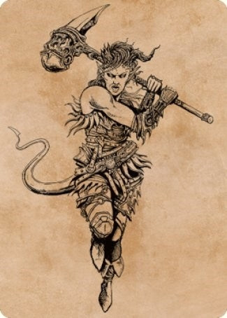 Image for Karlach, Fury of Avernus Art Card (54/81) (54) (ASCLB) - Magic: The Gathering
