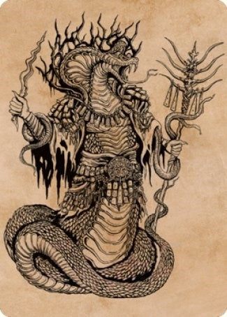 Image for Sivriss, Nightmare Speaker Art Card (51/81) (51) - Magic: The Gathering