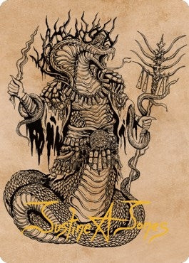 Image for Sivriss, Nightmare Speaker Art Card (51/81) (Gold-Stamped Signature) (51) (ASCLB) - Magic: The Gathering