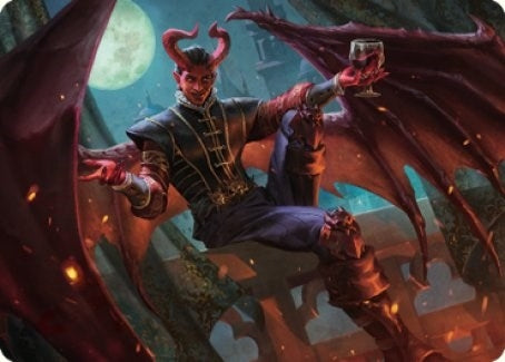 Image for Raphael, Fiendish Savior Art Card (40/81) (40) (ASCLB) - Magic: The Gathering
