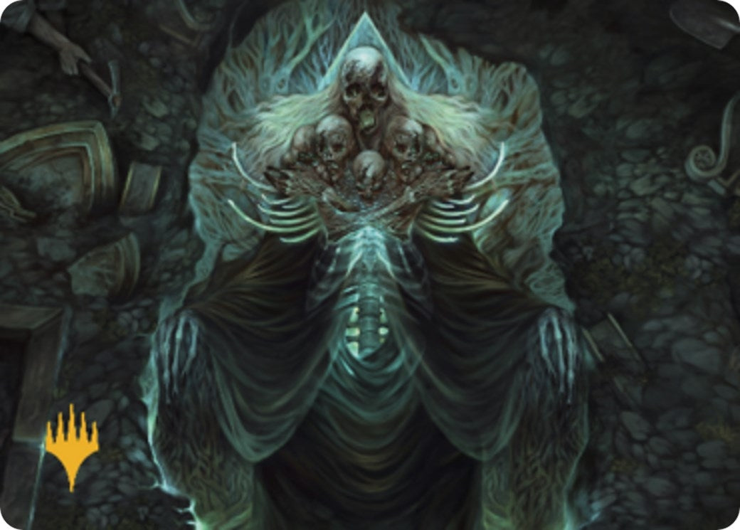 Image for Myrkul, Lord of Bones Art Card (39/81) (Gold-Stamped) (39) (ASCLB) - Magic: The Gathering
