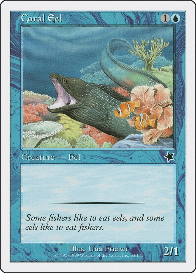 Image for Coral Eel (33) - Magic: The Gathering