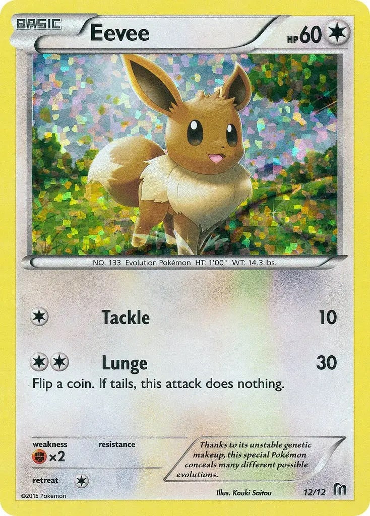 Image for Eevee (012/012) (M16) - Pokemon