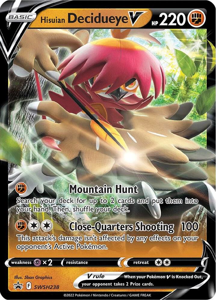 Hisuian Decidueye V - SWSH238 (SWSH238) (SWSD)