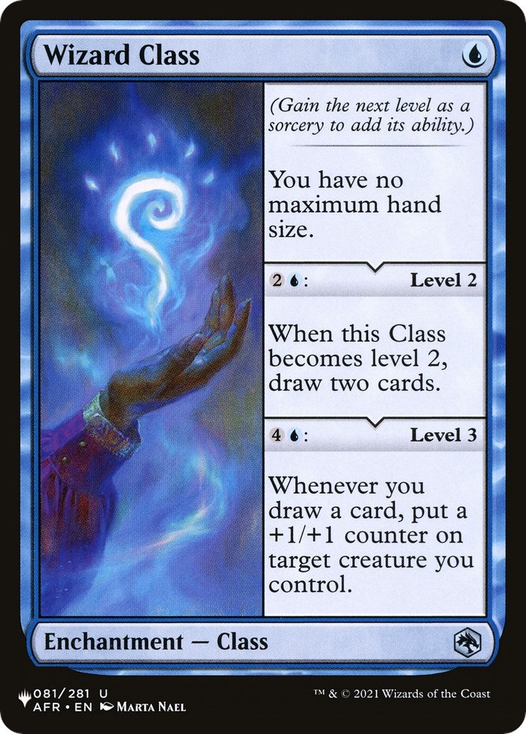 Image for Wizard Class (081/281) - Magic: The Gathering