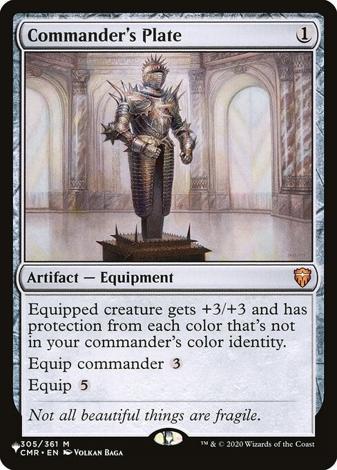 Image for Commander's Plate (305/361) - Magic: The Gathering