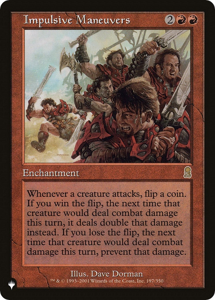Image for Impulsive Maneuvers (197) - Magic: The Gathering