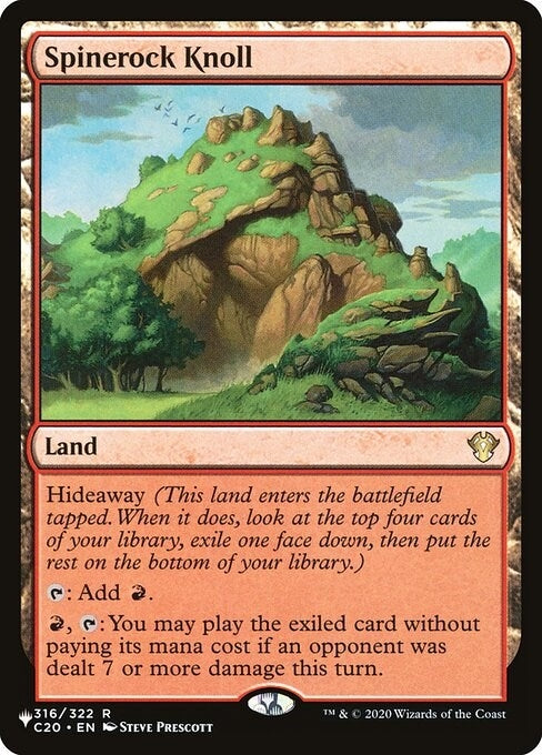 Image for Spinerock Knoll (316) - Magic: The Gathering