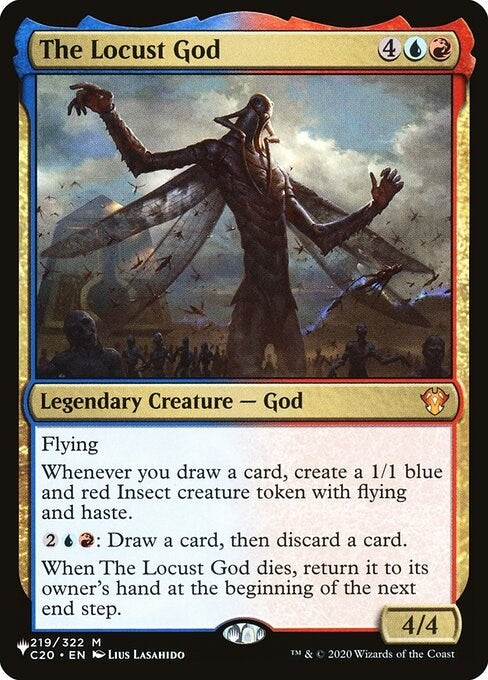 Image for The Locust God (219) - Magic: The Gathering