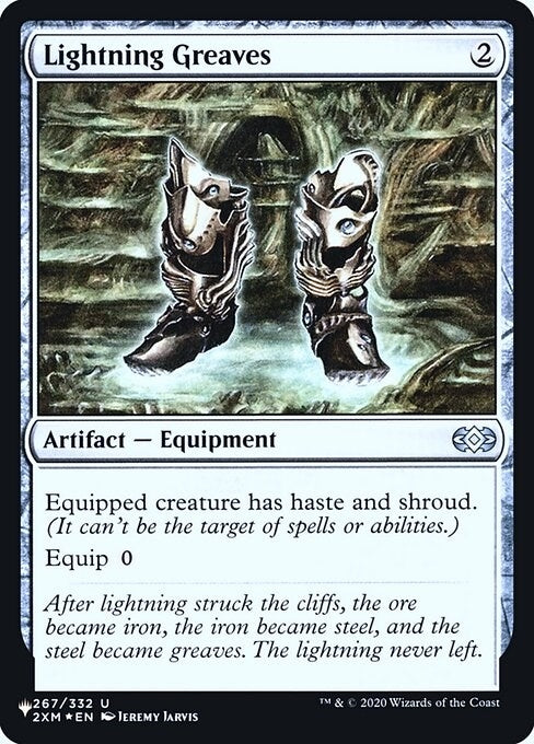 Image for Lightning Greaves (2XM) (267) - Magic: The Gathering