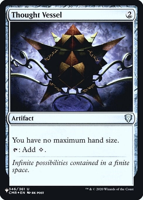 Image for Thought Vessel (CMR) (346) - Magic: The Gathering