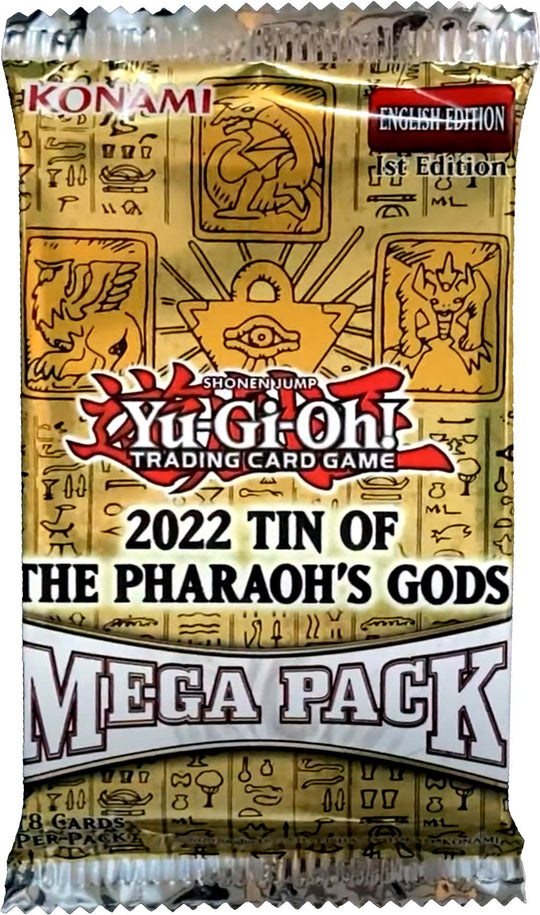 Image for 2022 Tin of the Pharaoh's Gods Mega Pack - YuGiOh