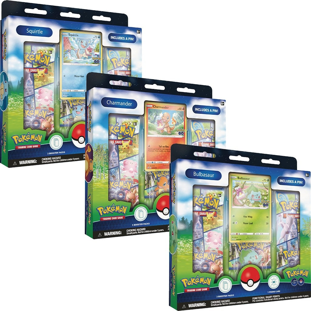 Image for Pokemon GO Pin Collection [Set of 3] - Pokemon