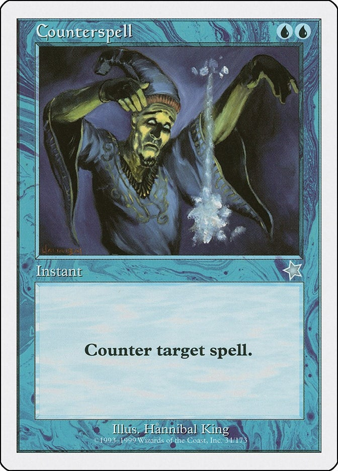 Image for Counterspell (34) - Magic: The Gathering