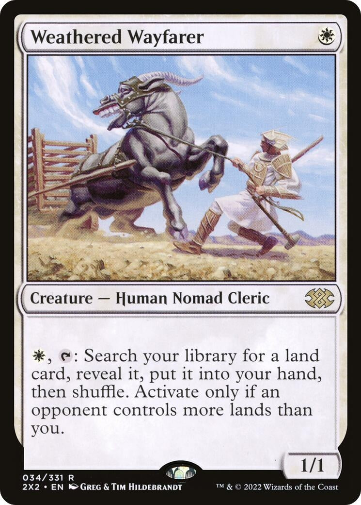 Image for Weathered Wayfarer (34) - Magic: The Gathering