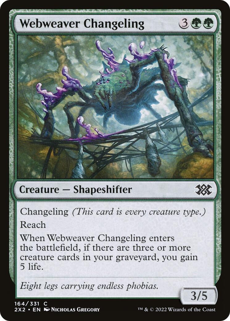 Image for Webweaver Changeling (164) - Magic: The Gathering