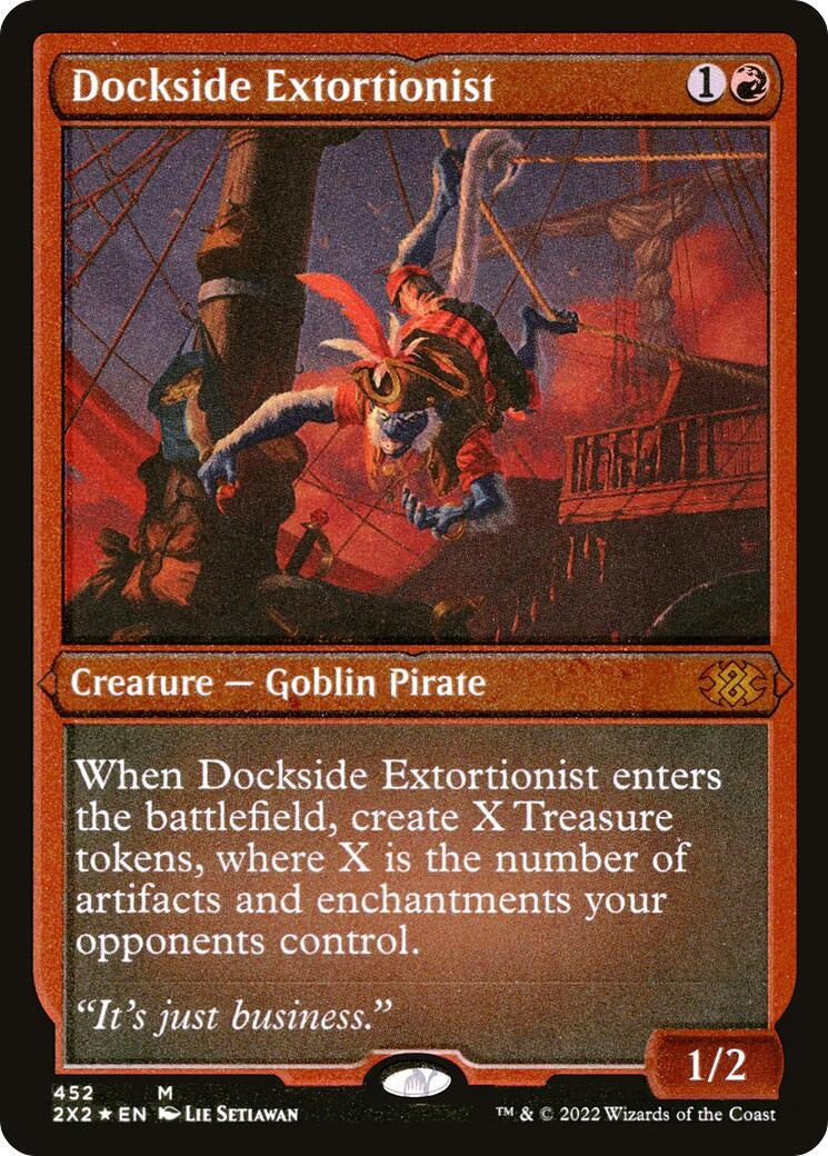 Image for Dockside Extortionist (Foil Etched) (452) (2X2) - Magic: The Gathering