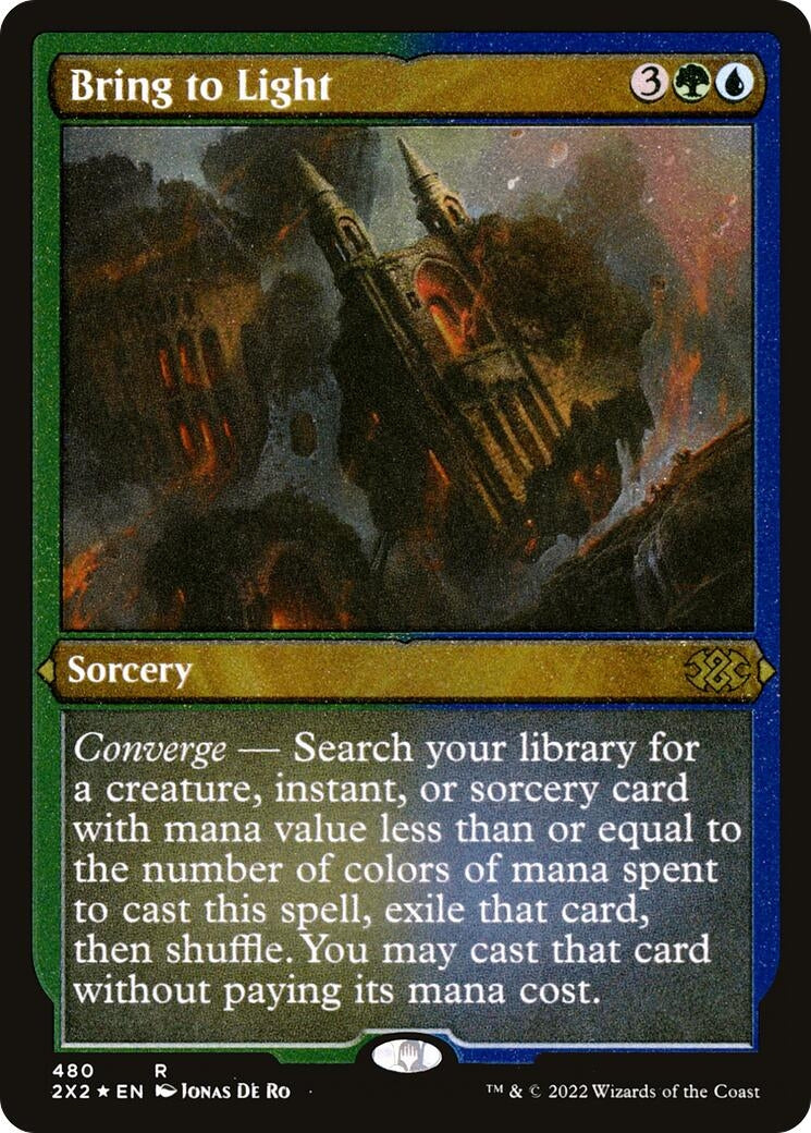 Image for Bring to Light (Foil Etched) (480) - Magic: The Gathering