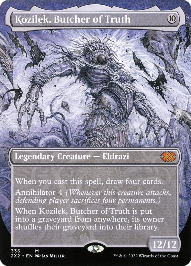 Image for Kozilek, Butcher of Truth (Borderless) (336) - Magic: The Gathering