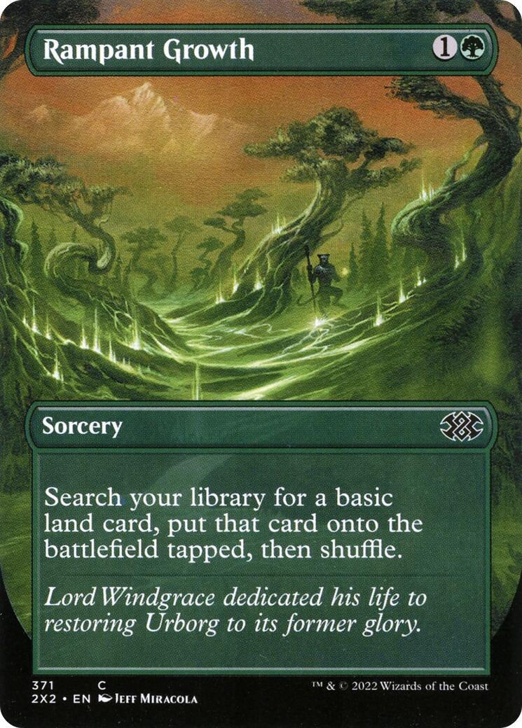 Image for Rampant Growth (Borderless) (371) - Magic: The Gathering
