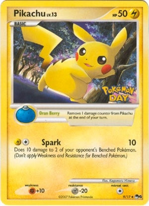 Image for Pikachu (Pokemon Day Stamped) (009/017) (POP) - Pokemon