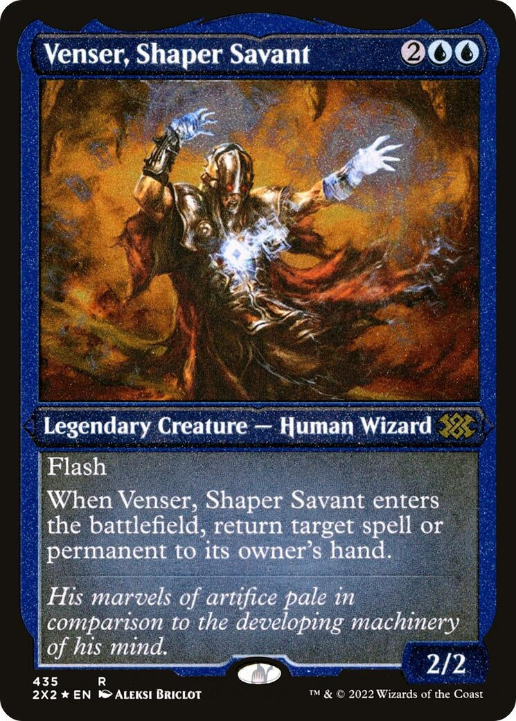 Image for Venser, Shaper Savant (Foil Etched) (435) - Magic: The Gathering