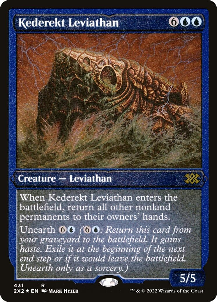 Image for Kederekt Leviathan (Foil Etched) (431) - Magic: The Gathering