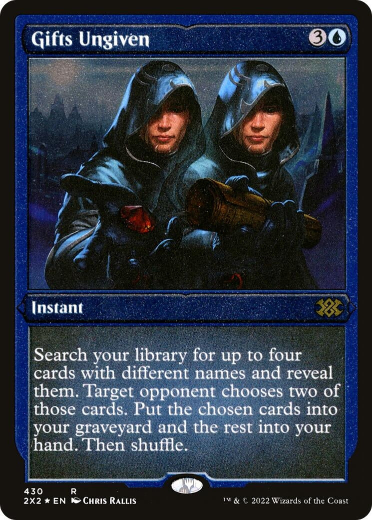 Image for Gifts Ungiven (Foil Etched) (430) (2X2) - Magic: The Gathering