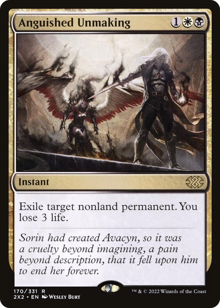 Image for Anguished Unmaking (170) (2X2) - Magic: The Gathering