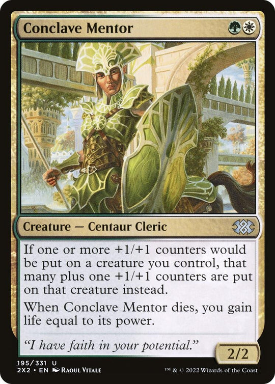 Image for Conclave Mentor (195) (2X2) - Magic: The Gathering