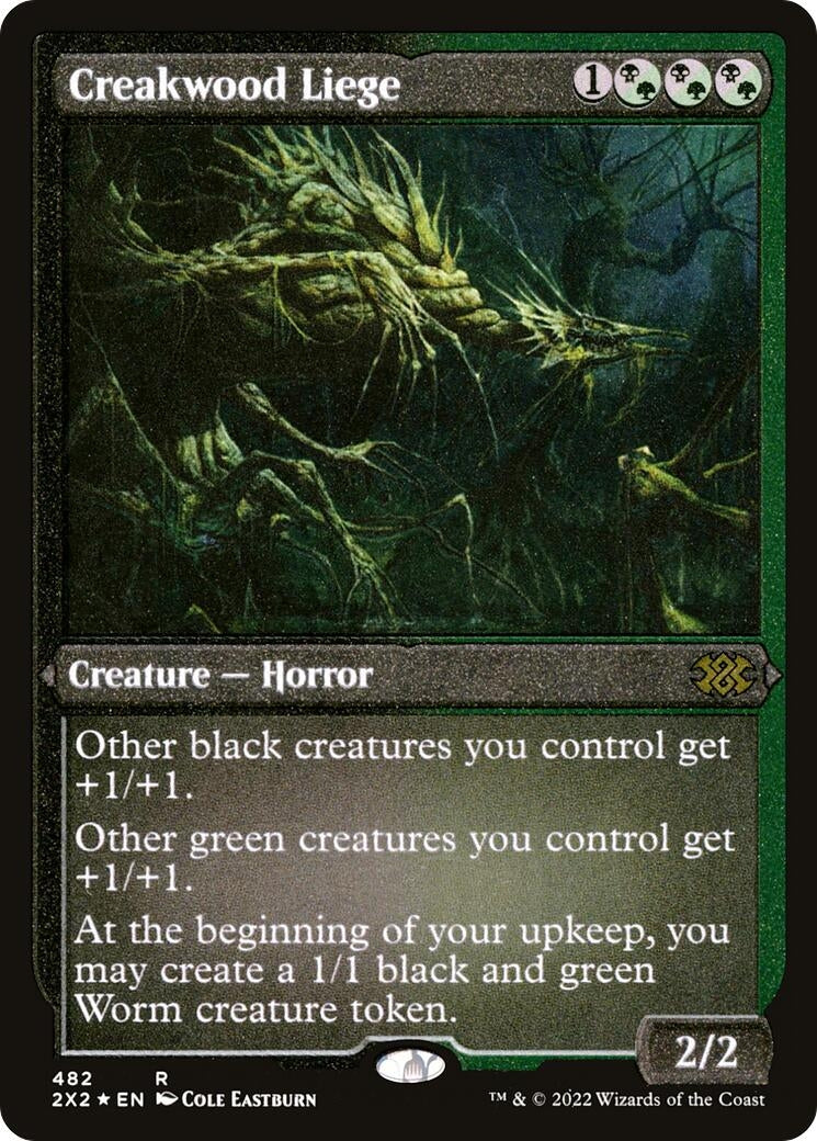 Image for Creakwood Liege (Foil Etched) (482) - Magic: The Gathering