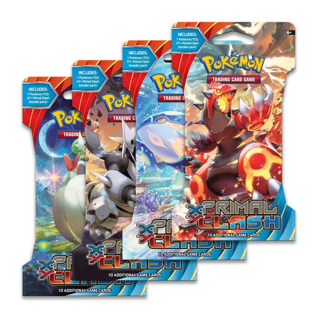 Image for Primal Clash Sleeved Booster Pack Art Bundle [Set of 4] - Pokemon