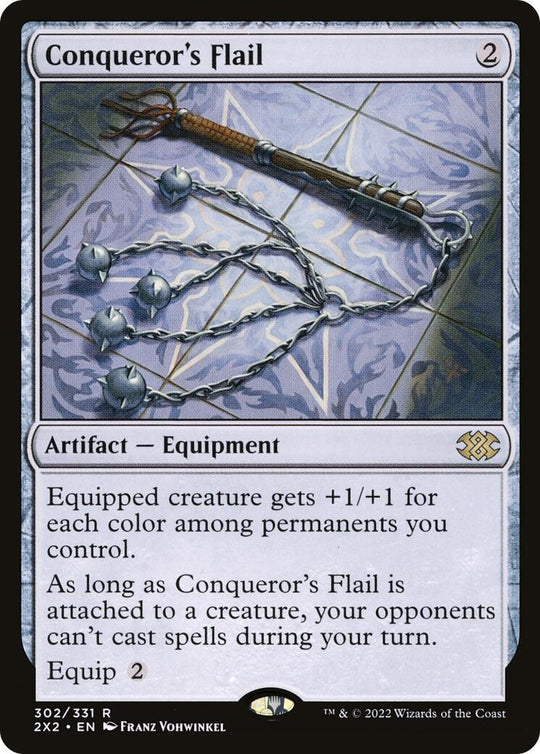 Image for Conqueror's Flail (302) (2X2) - Magic: The Gathering