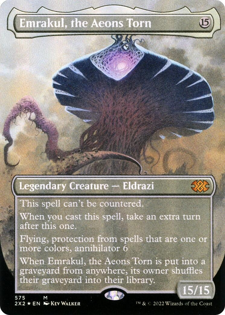 Image for Emrakul, the Aeons Torn (Textured Foil) (575) - Magic: The Gathering
