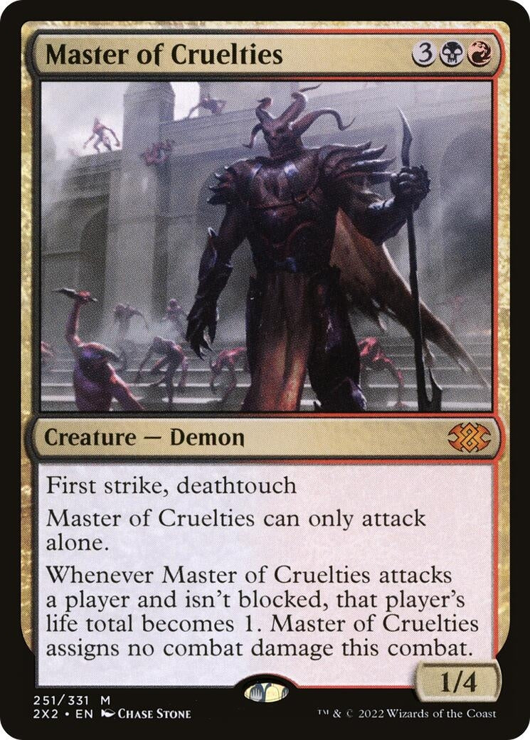 Image for Master of Cruelties (251) - Magic: The Gathering