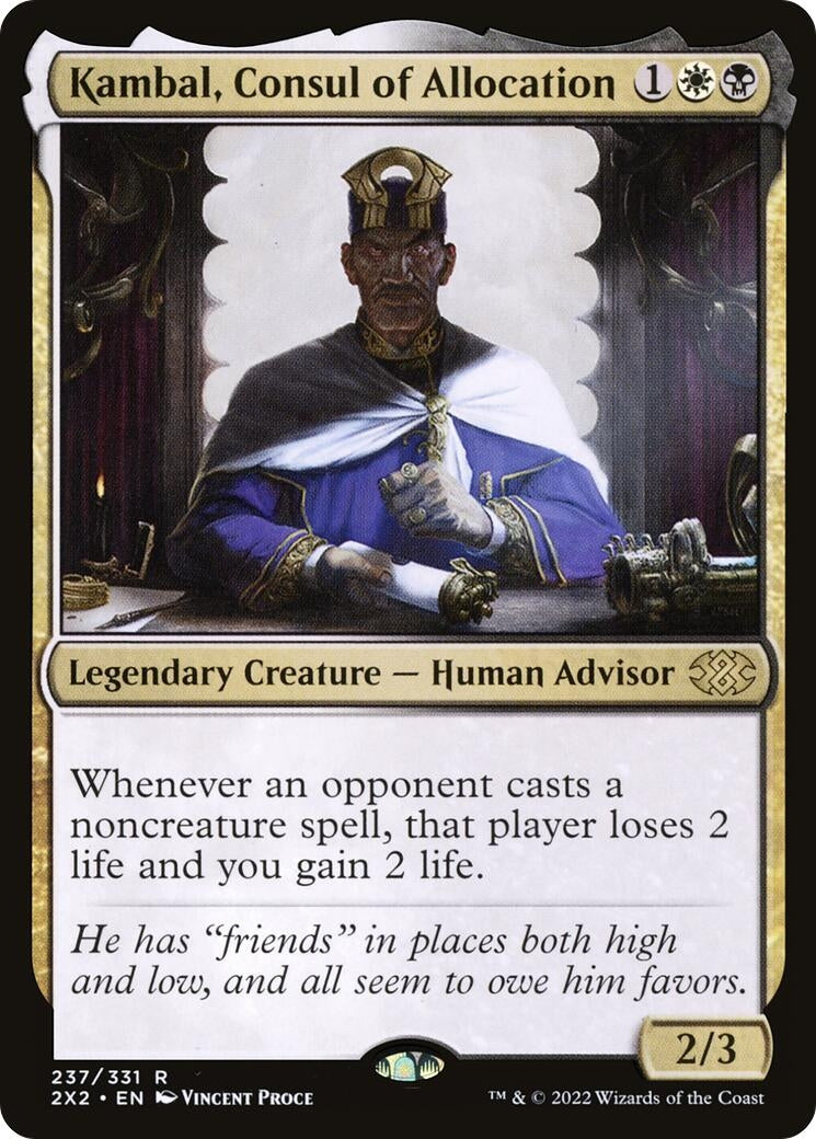 Image for Kambal, Consul of Allocation (237) - Magic: The Gathering