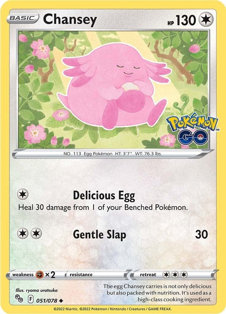 Image for Chansey (051/078) (PGO) - Pokemon