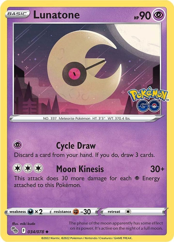Lunatone (034/078) (PGO)