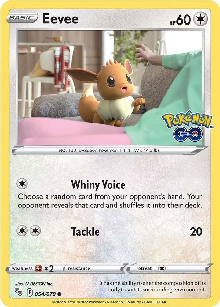 Image for Eevee (054/078) (PGO) - Pokemon
