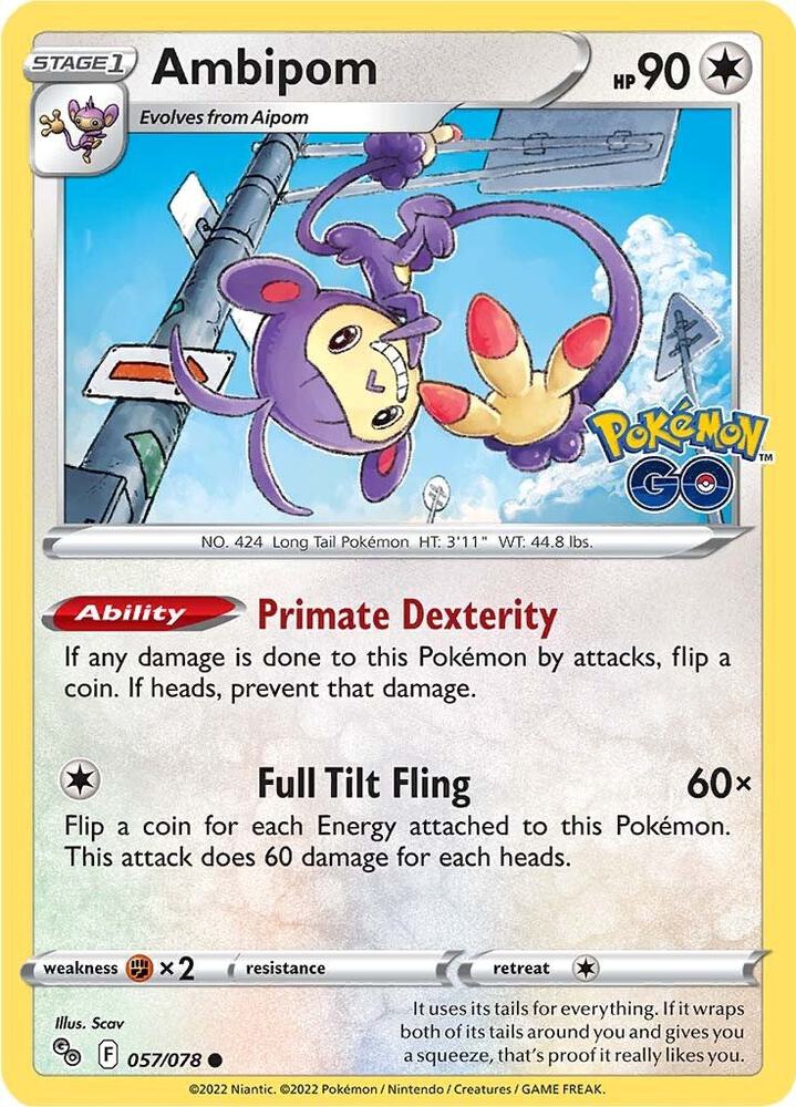 Ambipom (057/078) (PGO)
